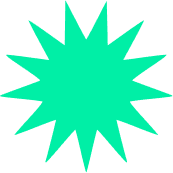 Decorative rotating star animation